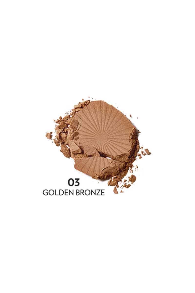 Golden Rose Sun Bright Bronzer Powder 03 Golden Bronze 10g by Beauty Care Bag