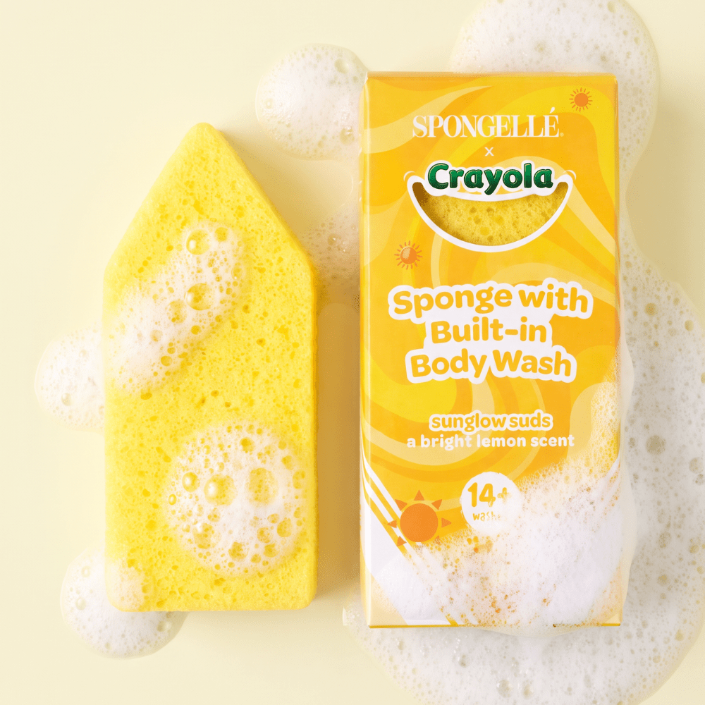 Sunglow Suds Body Buffer | CrayolaBody Wash Infused BufferTorqelo.com