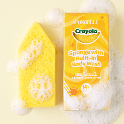 Sunglow Suds Body Buffer | CrayolaBody Wash Infused BufferTorqelo.com