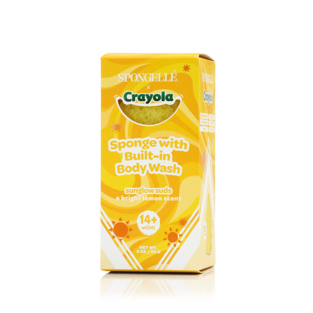 Sunglow Suds Body Buffer | CrayolaBody Wash Infused BufferTorqelo.com