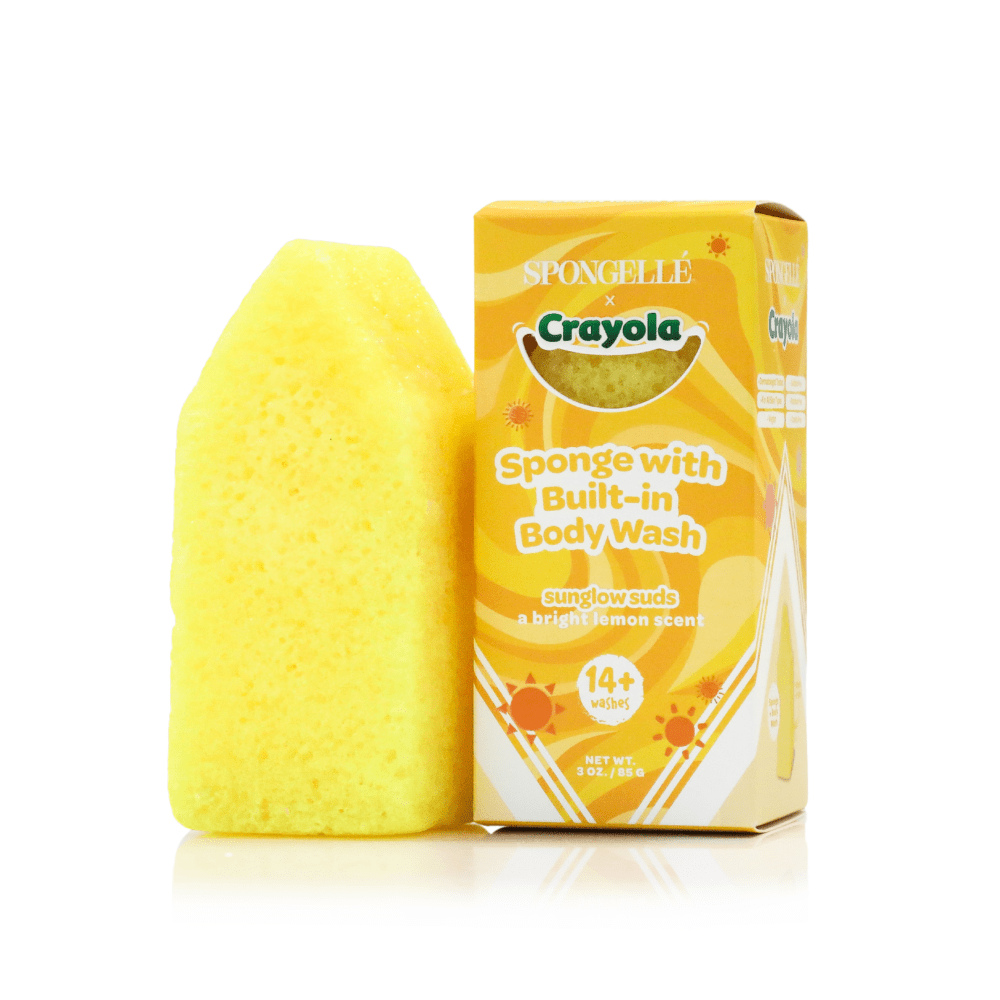 Sunglow Suds Body Buffer | CrayolaBody Wash Infused BufferTorqelo.com