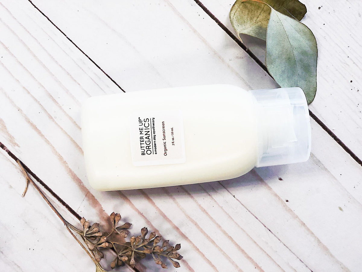 Natural Organic Suns Block/ Safe Protection/ Non-Nano Zinc Oxide / by White Smokey
