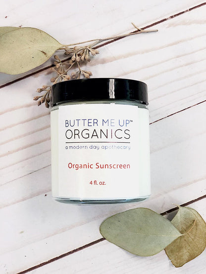 Natural Organic Suns Block/ Safe Protection/ Non-Nano Zinc Oxide / by White Smokey