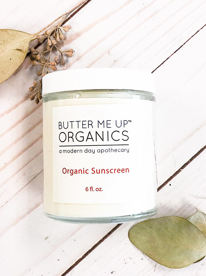 Natural Organic Suns Block/ Safe Protection/ Non-Nano Zinc Oxide / by White Smokey