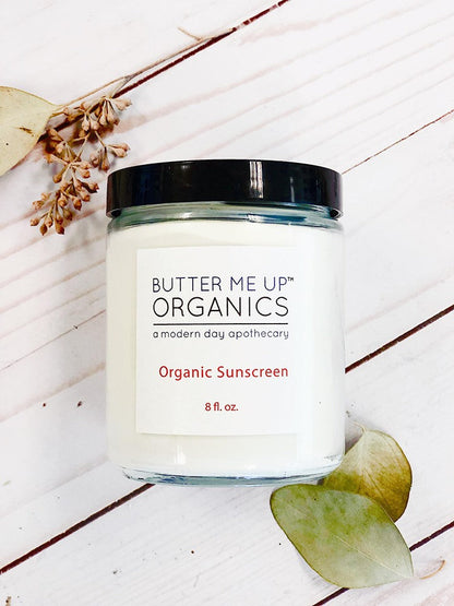 Natural Organic Suns Block/ Safe Protection/ Non-Nano Zinc Oxide / by White Smokey