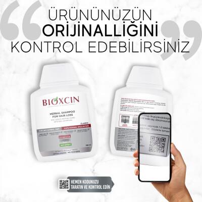 Bioxcin Anti Hair Loss Shampoo for Dry/Normal Hair - 10.14 fl oz, Herbal, pH Balanced, Clinically Tested by Beauty Care Bag