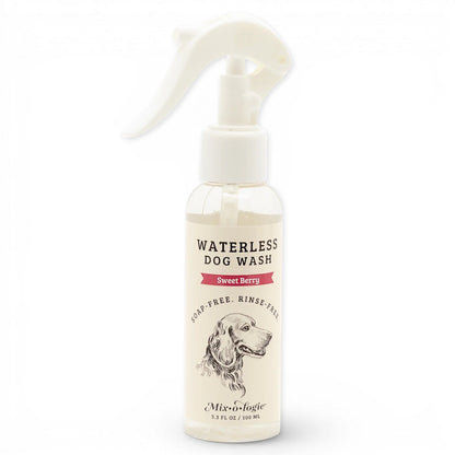 Sweet Berry Waterless Dog Wash Spray | Mixologie by Rust & Cinder