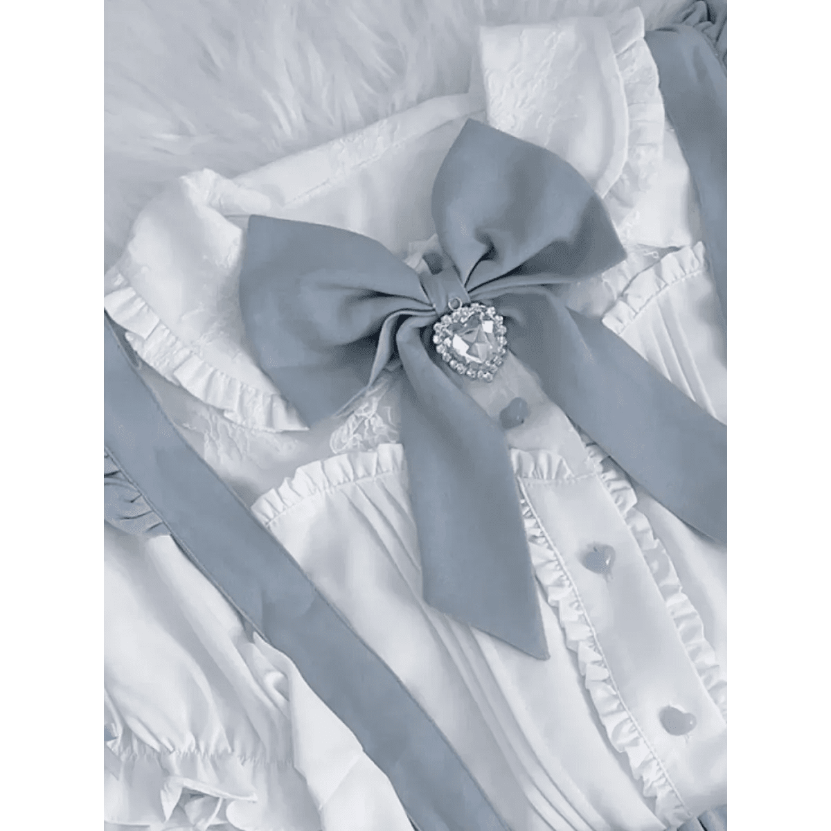 Sweet Fairy Kei Ribbon BlouseShirts & BlousesTorqelo.com