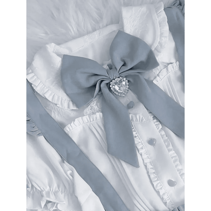 Sweet Fairy Kei Ribbon BlouseShirts & BlousesTorqelo.com