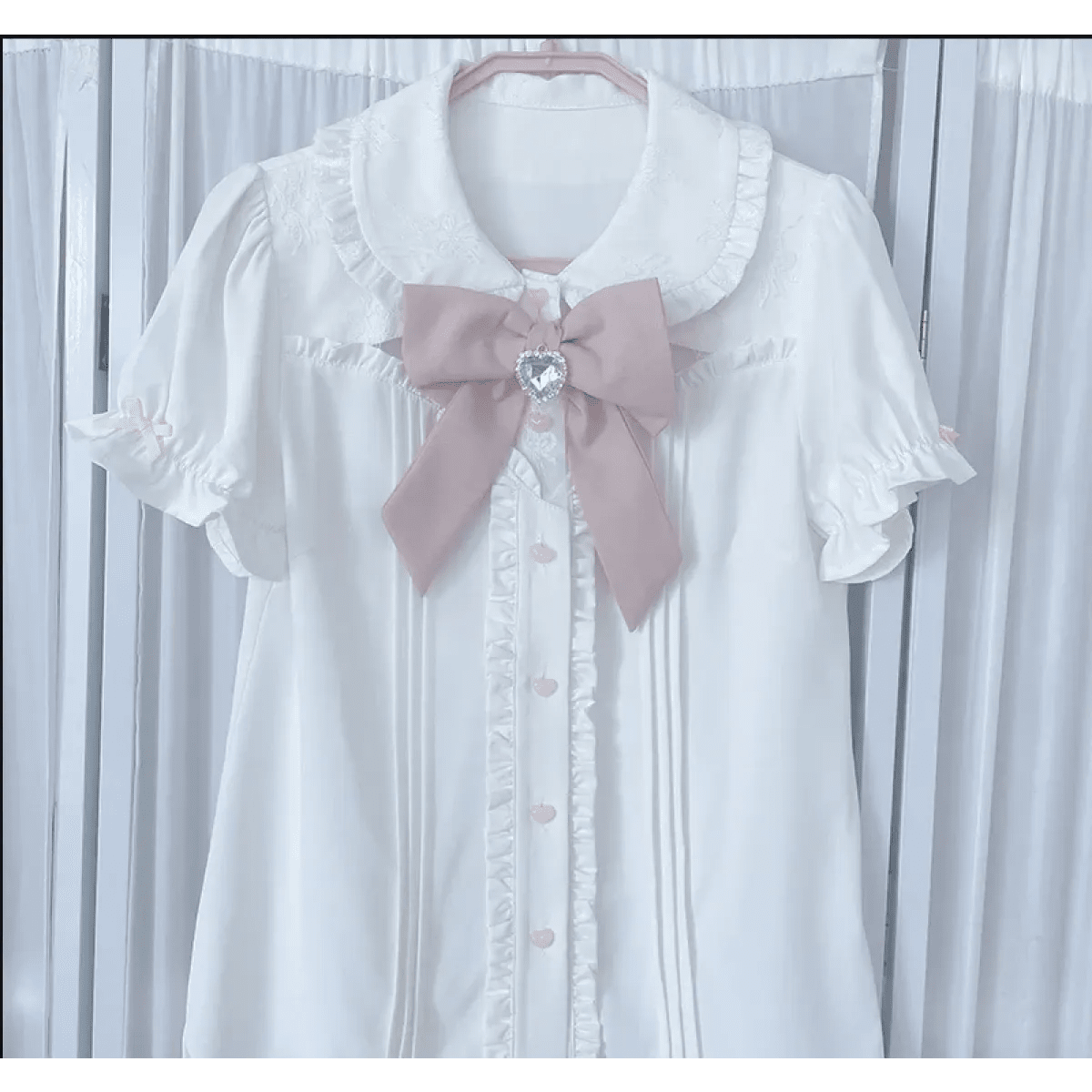 Sweet Fairy Kei Ribbon BlouseShirts & BlousesTorqelo.com