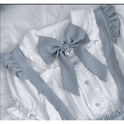 Sweet Fairy Kei Ribbon BlouseShirts & BlousesTorqelo.com