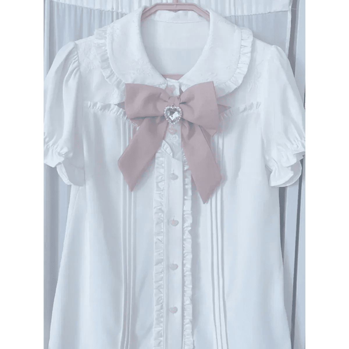 Sweet Fairy Kei Ribbon BlouseShirts & BlousesTorqelo.com