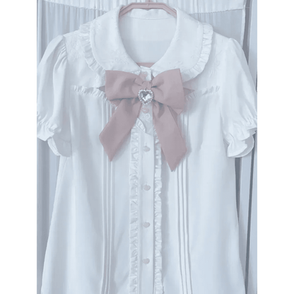 Sweet Fairy Kei Ribbon BlouseShirts & BlousesTorqelo.com