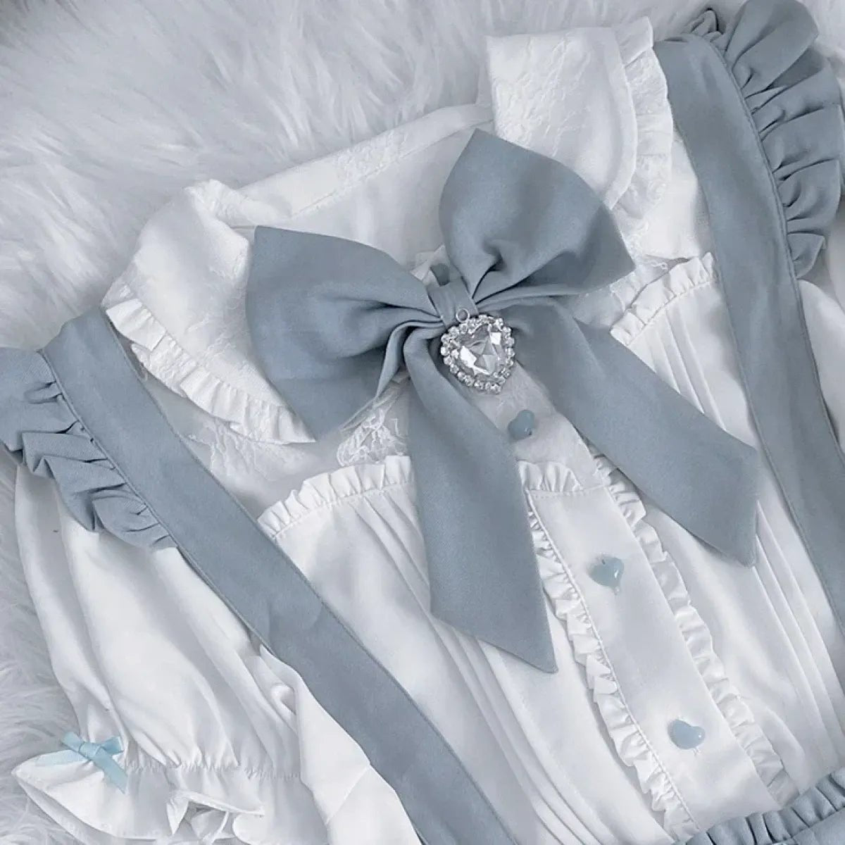 Sweet Fairy Kei Ribbon BlouseShirts & BlousesTorqelo.com