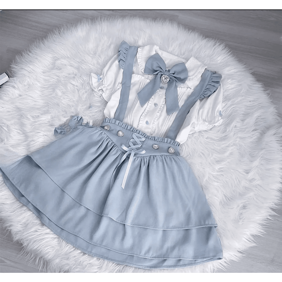 Sweet Fairy Kei Ribbon BlouseShirts & BlousesTorqelo.com
