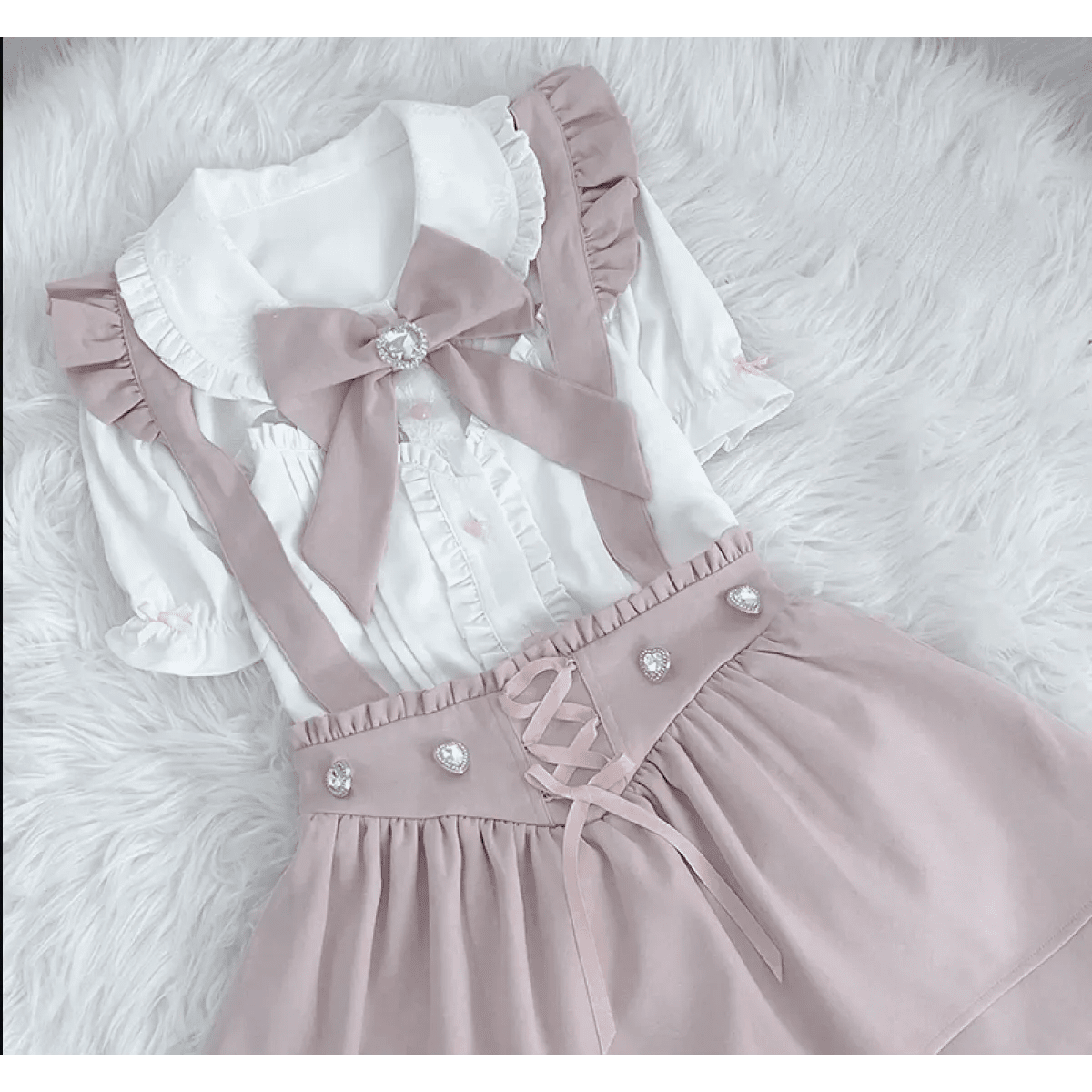 Sweet Fairy Kei Ribbon BlouseShirts & BlousesTorqelo.com