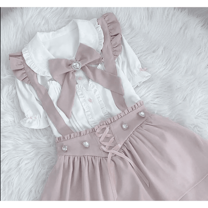 Sweet Fairy Kei Ribbon BlouseShirts & BlousesTorqelo.com