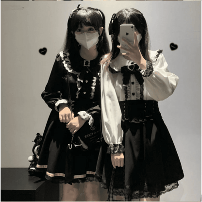 Sweet Harajuku Lace Ruffle BlouseShirts & BlousesTorqelo.com