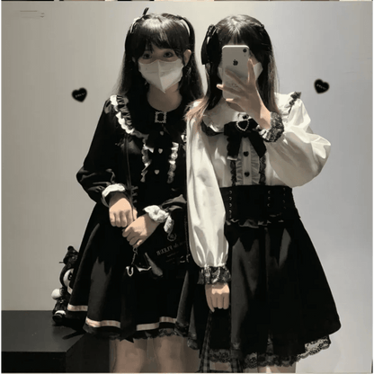 Sweet Harajuku Lace Ruffle BlouseShirts & BlousesTorqelo.com