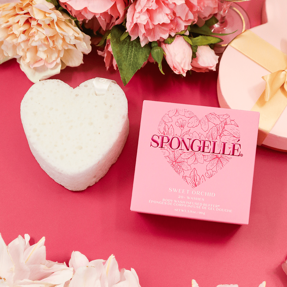 Sweet Orchid | Heart BufferBody Wash Infused BufferTorqelo.com