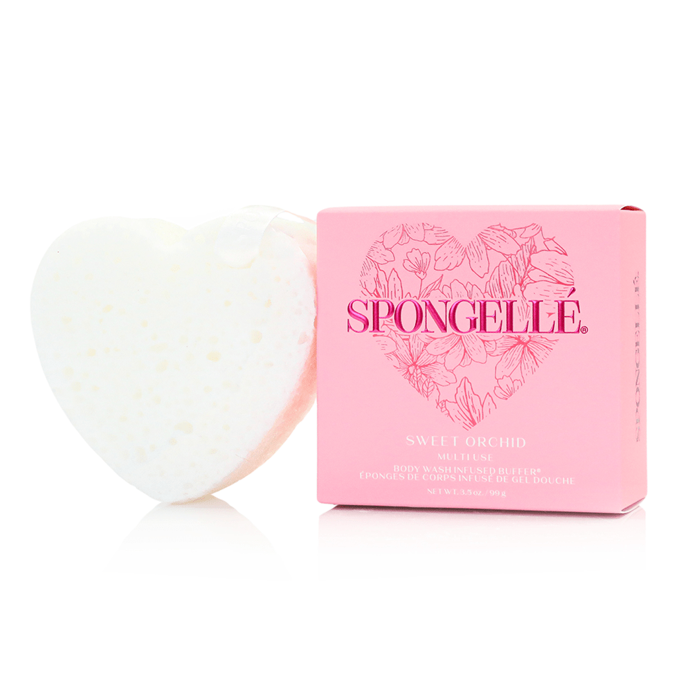Sweet Orchid | Heart BufferBody Wash Infused BufferTorqelo.com