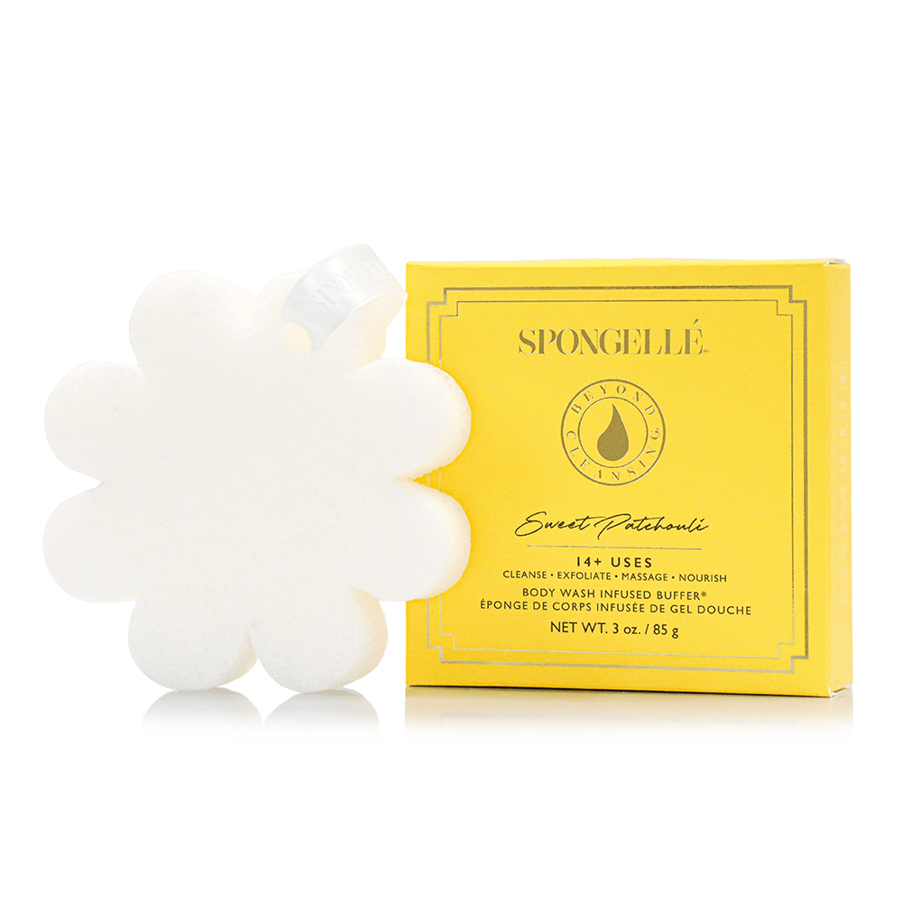 Sweet Patchouli | Boxed FlowerBody Wash Infused BufferTorqelo.com