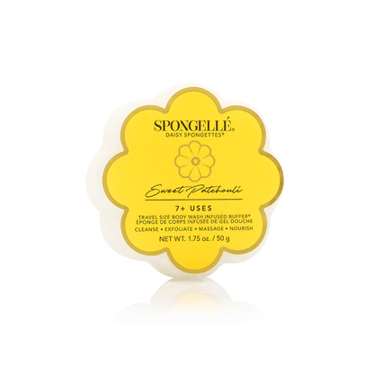 Sweet Patchouli | Daisy SpongetteBody Wash Infused BufferTorqelo.com