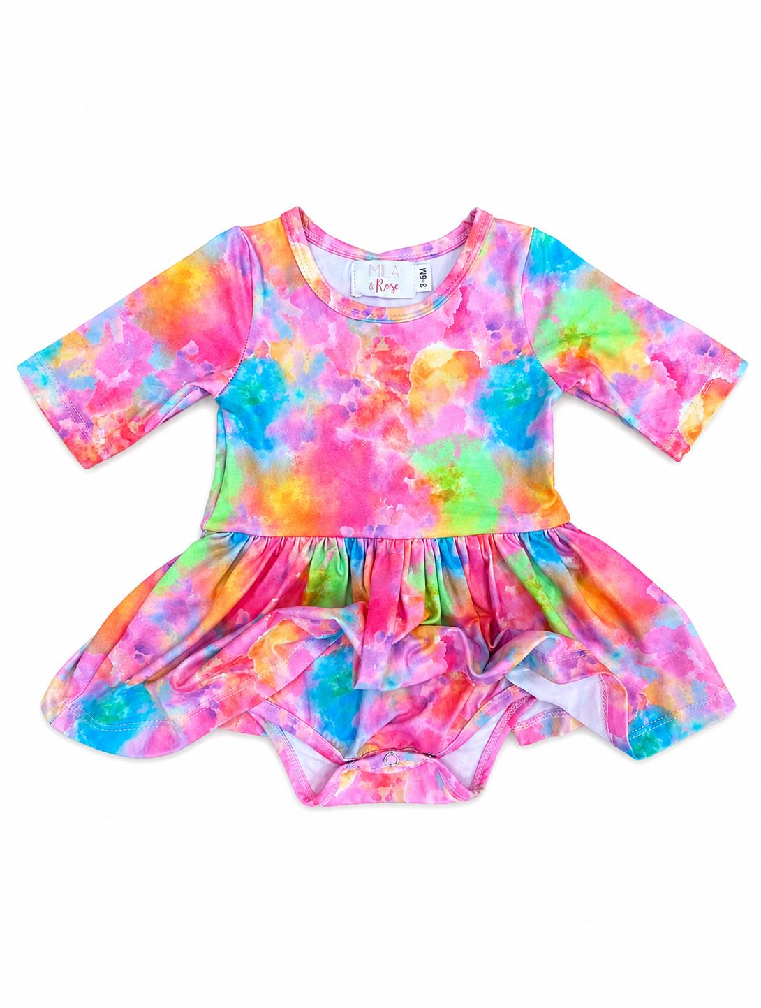 Swirly Whirly 3/4 Sleeve Twirl BodysuitTwirl Bodysuit - 3/4 SleeveTorqelo.com