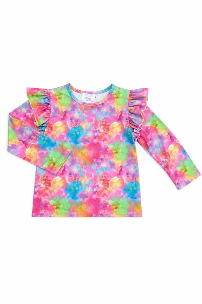 Swirly Whirly L/S Ruffle TeeRuffle Tee L/STorqelo.com