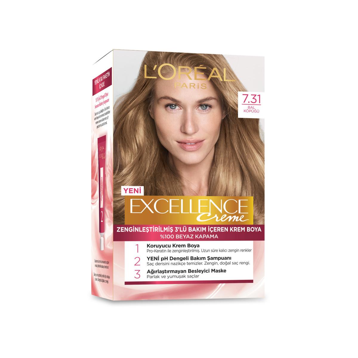L'Oreal Excellence 7.31 – view 3