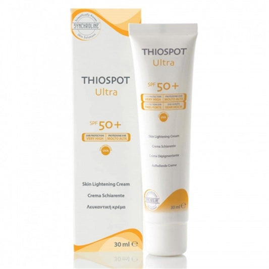 Synchroline Thiospot Ultra SPF 50 sunscreen, 30 ml