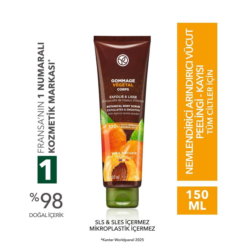 Yves Rocher Apricot Moisturizing Body Scrub for Smooth Skin by Beauty Care Bag
