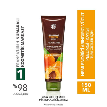 Yves Rocher Apricot Moisturizing Body Scrub for Smooth Skin by Beauty Care Bag