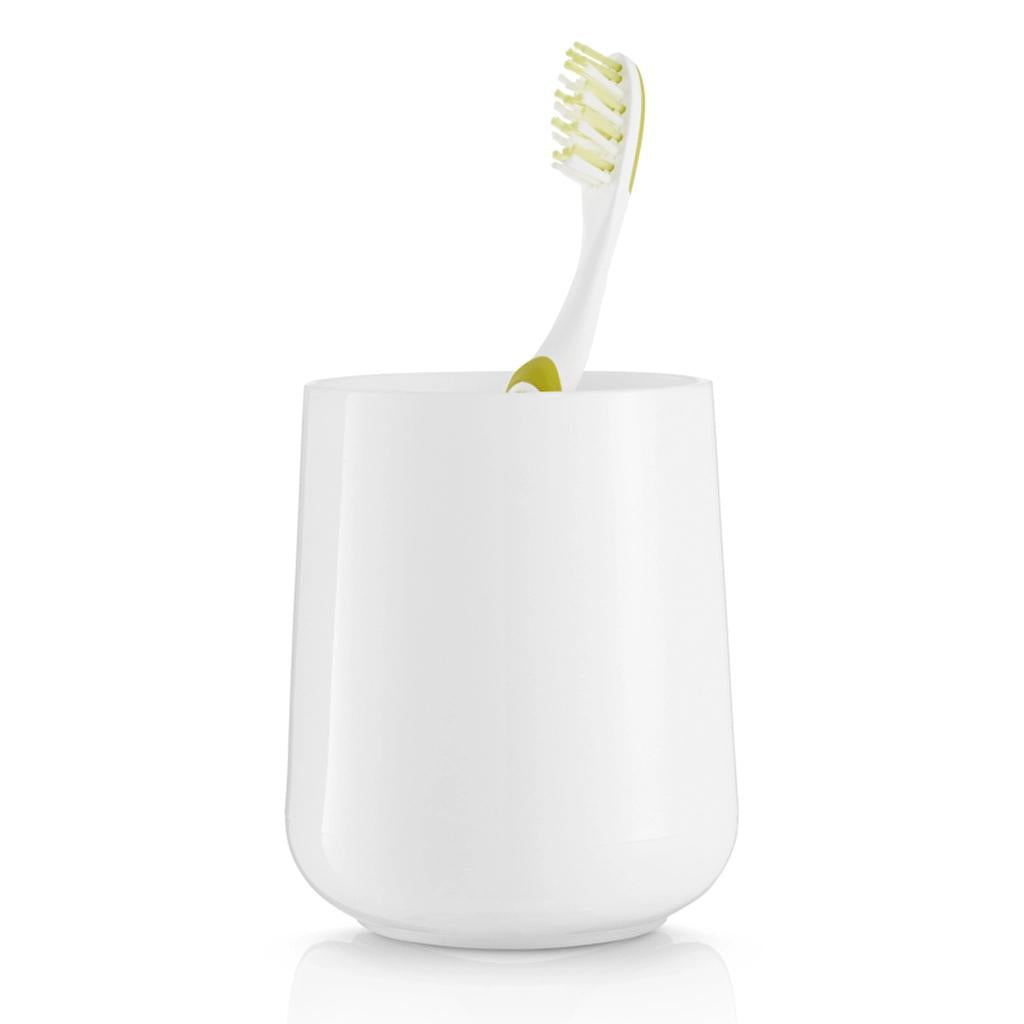 Eklips White Multi-Purpose Makeup Brush Holder for Vanity by Beauty Care Bag