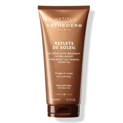Institut Esthederm: Hydra Boost Self Tanning Cream Gel - Natural Sunless Tan, Hydrating Bronzer for Face & Body - Achieve a Radiant, Streak-Free Glow. by Beauty Care Bag