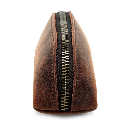 The Slider Pencil Case by Classy Leather Bags