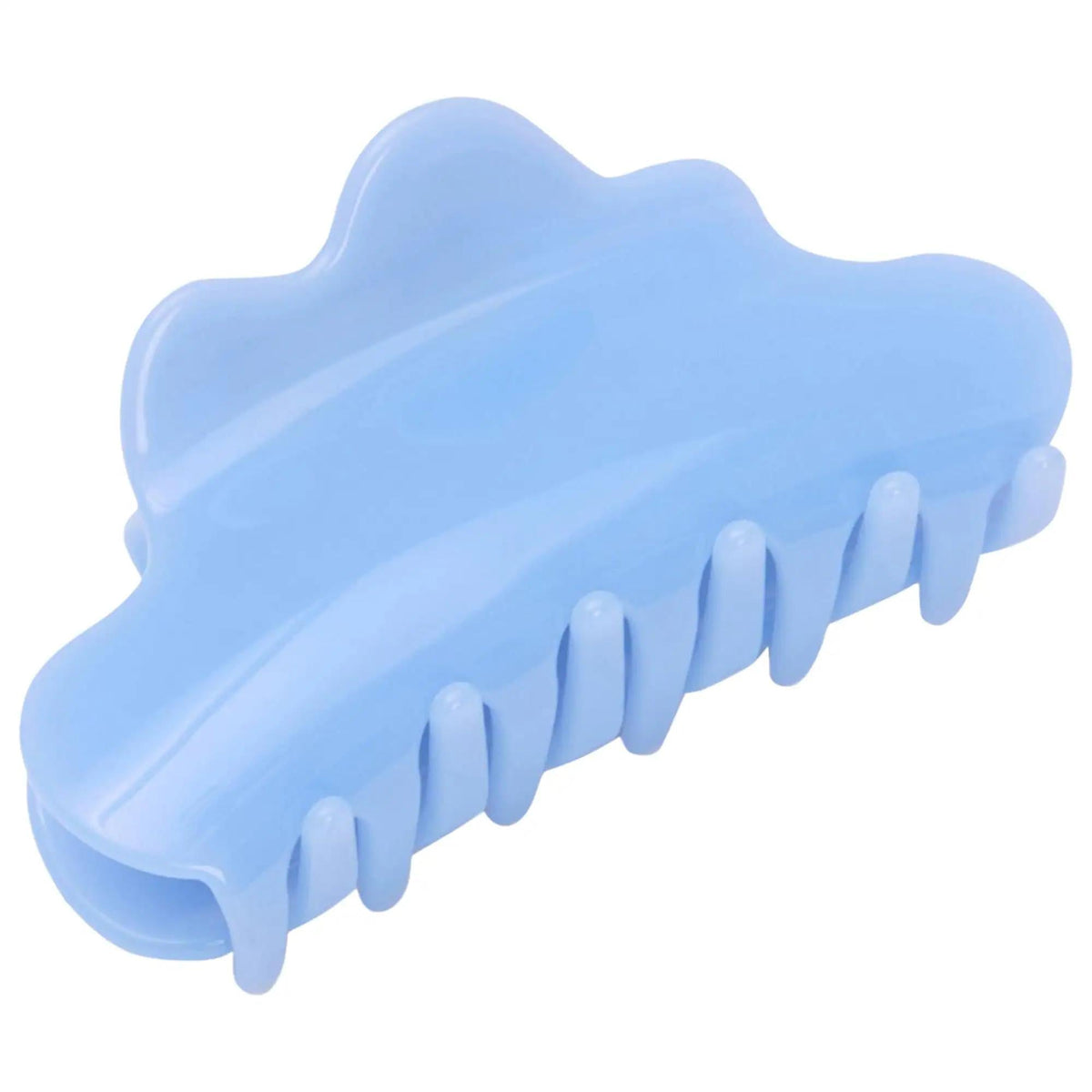 Baby Nimbus Olive Check Hair Claw Clip: Secure Hold, Eco-Friendly Acetate, Effortless Styling for Fine Hair by Beauty Care Bag