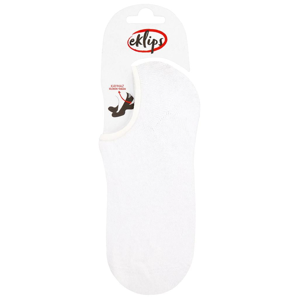 Eklips White Athletic Ankle Socks for Daily Comfort 1 Pair by Beauty Care Bag