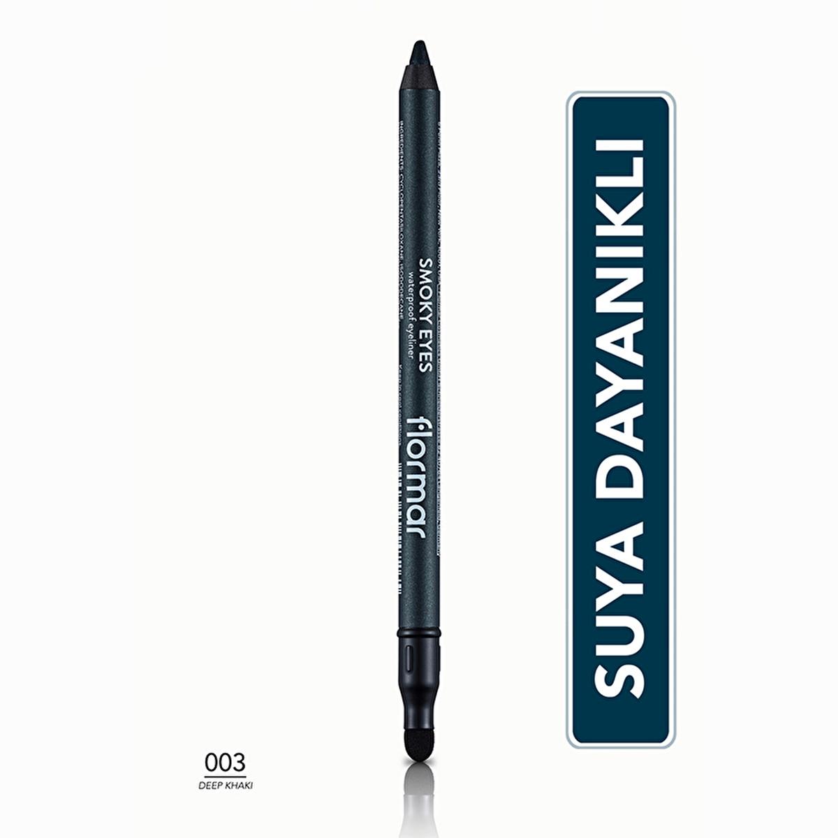 Flormar Smoky Eyes eyeliner Deep Khaki – view 4