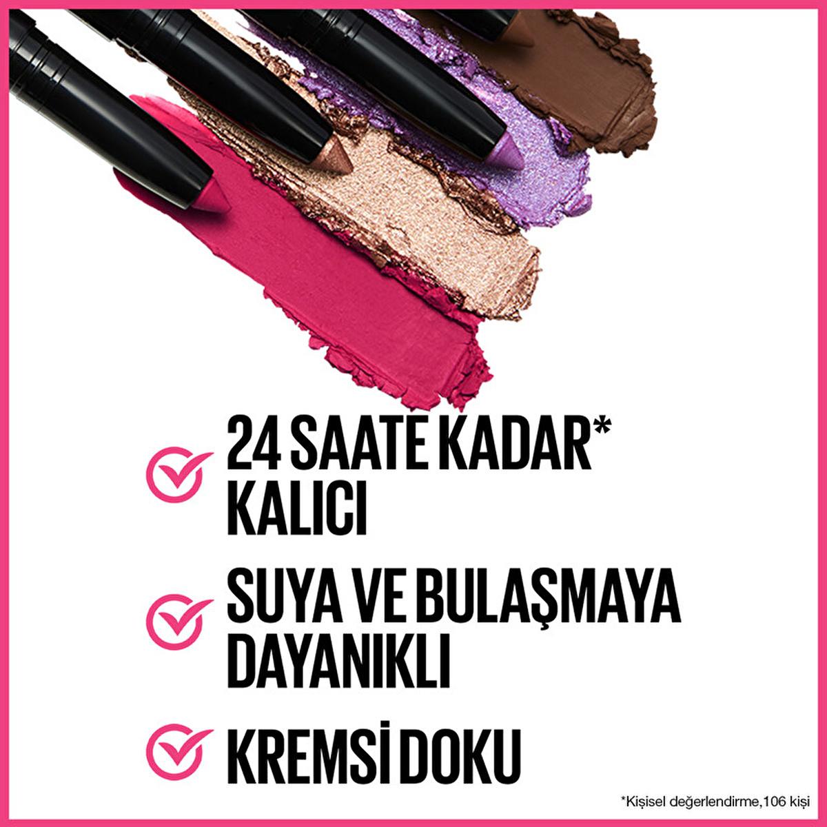 Maybelline Color Tattoo: Long-Lasting, Shining Cream Eyeshadow with Intense Color & Smudge-Proof Formula by Beauty Care Bag