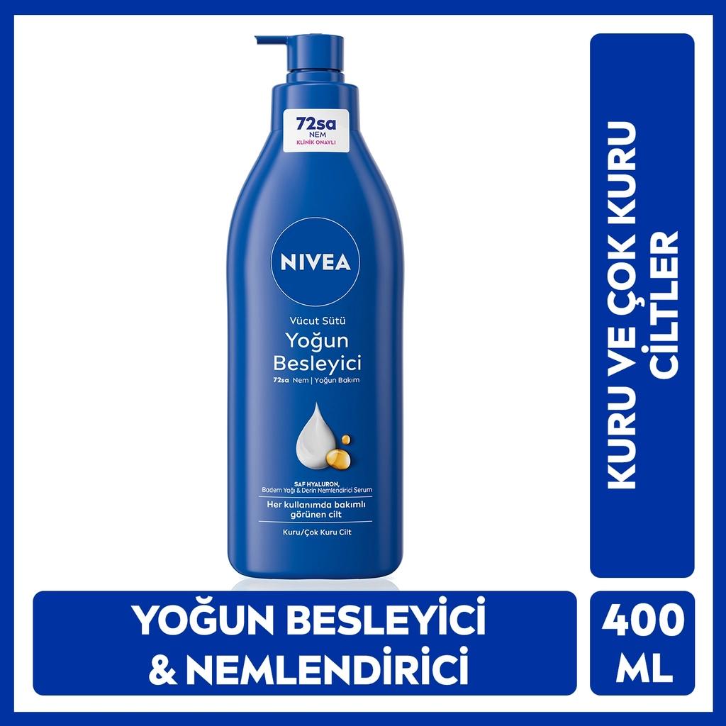 Nivea Nourishing Body Milk for Dry Skin 400 ml by Beauty Care Bag