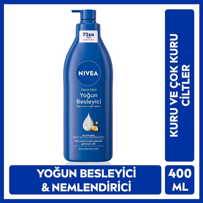 Nivea Nourishing Body Milk for Dry Skin 400 ml by Beauty Care Bag