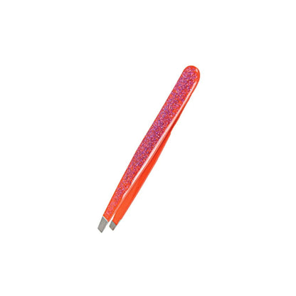 Nascita Professional Glitter Flat Tip Tweezers by Beauty Care Bag