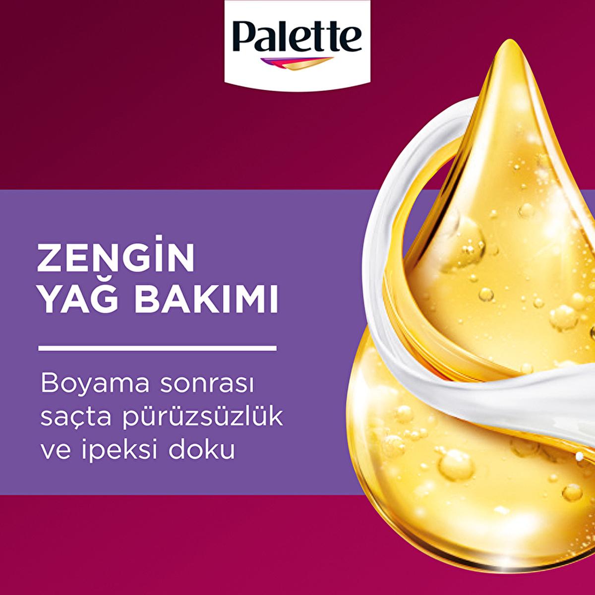 Palette Deluxe KŸllŸ A�õk Kumral Hair Dye: Intense Light Ash Blonde Color, Perfect Grey Coverage & Long Lasting Shine by Beauty Care Bag
