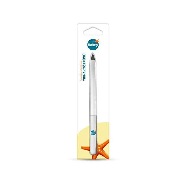 Balmy Nail File - Ergonomic Steel Nail Care Tool for Smooth Shaping by Beauty Care Bag
