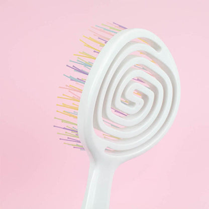 Nascita Pro Hair Brush - GemTips Detangling Brush for Wet & Dry Hair, Anti-Static, Gentle on Scalp by Beauty Care Bag