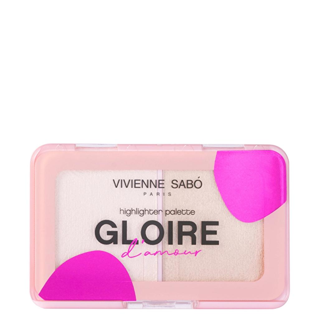 Vivienne Sabo Gloire d’Amour Highlighter Palette 01 Tour Eiffel by Beauty Care Bag