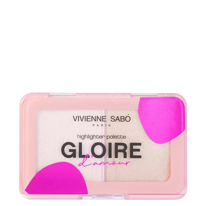 Vivienne Sabo Gloire d’Amour Highlighter Palette 01 Tour Eiffel by Beauty Care Bag