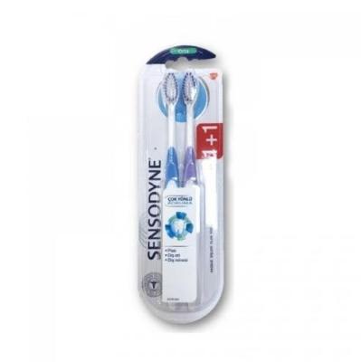 Sensodyne Electric Toothbrush for Sensitive Teeth - Gentle Multi-Directional Cleaning, Small Brush Head for Hard-to-Reach Areas by Beauty Care Bag