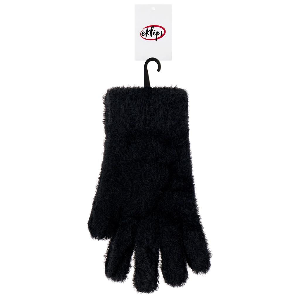 Eklips Black Feathered Exfoliating Glove for Smooth Skin by Beauty Care Bag
